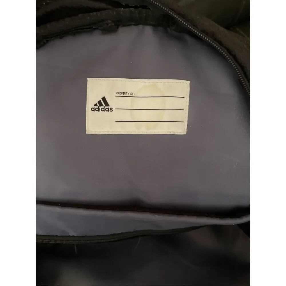 Adidas Black Backpack School Travel Bag